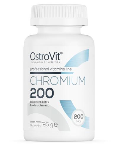 podgląd produktu OstroVit Chromium 200 mg 200 tabletek