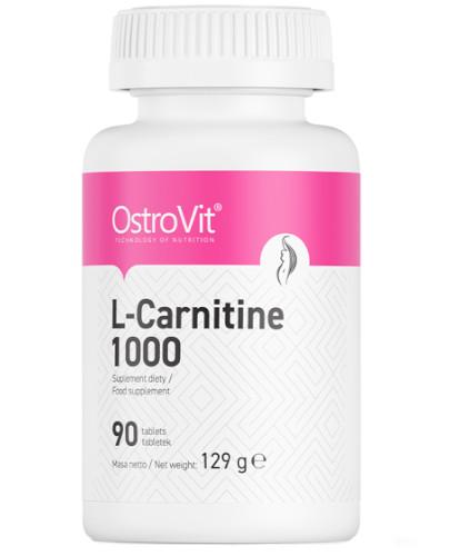 zdjęcie produktu OstroVit L-Karnityna 1000 mg 90 tabletek