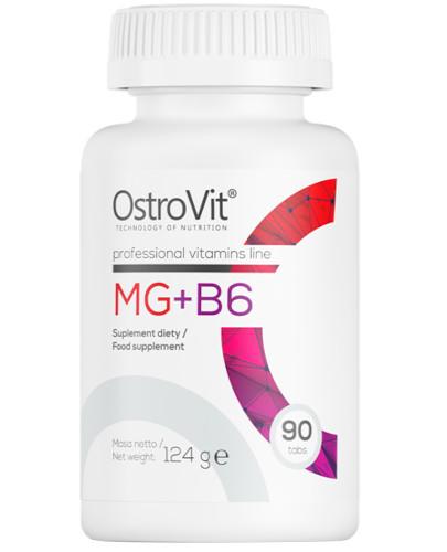 podgląd produktu OstroVit Mg + B6 90 tabletek