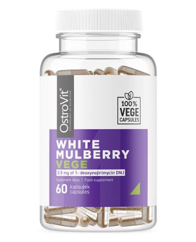 zdjęcie produktu OstroVit White Mulberry VEGE (morwa biała) 60 kapsułek