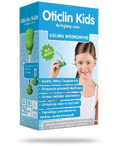 podgląd produktu Oticlin Kids do higieny uszu 1 sztuka