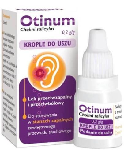 zdjęcie produktu Otinum 0,2 g/g krople do uszu 10 g