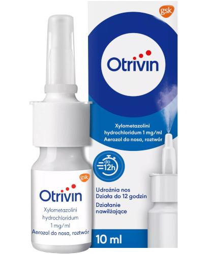 podgląd produktu Otrivin 0,1% aerozol na katar 10 ml