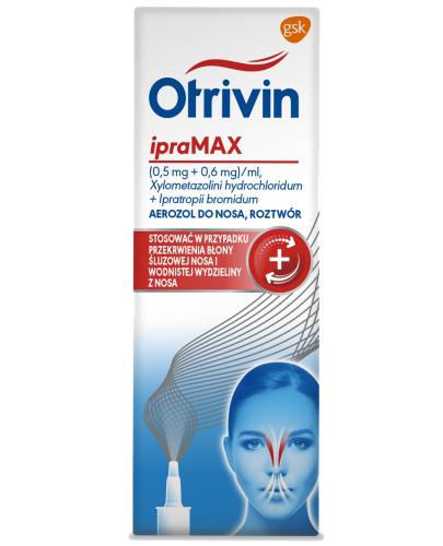 podgląd produktu Otrivin Ipra Max aerozol na katar 10 ml