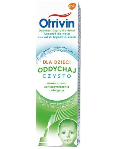 podgląd produktu Otrivin Oddychaj Czysto dla dzieci aerozol do nosa 100 ml