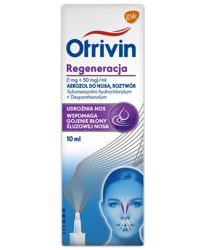 zdjęcie produktu Otrivin Regeneracja aerozol do nosa 10 ml
