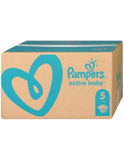 podgląd produktu Pampers Active Baby 5 pieluchy 11-16 kg 150 sztuk