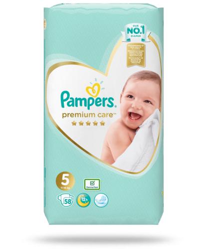 podgląd produktu Pampers Premium Care 5 pieluchy 11-16 kg 58 sztuk