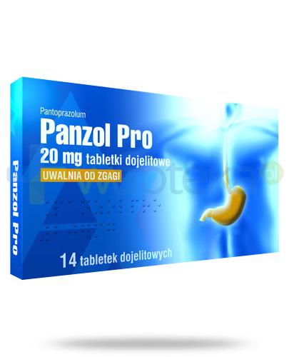 podgląd produktu Panzol Pro 20mg 14 tabletek