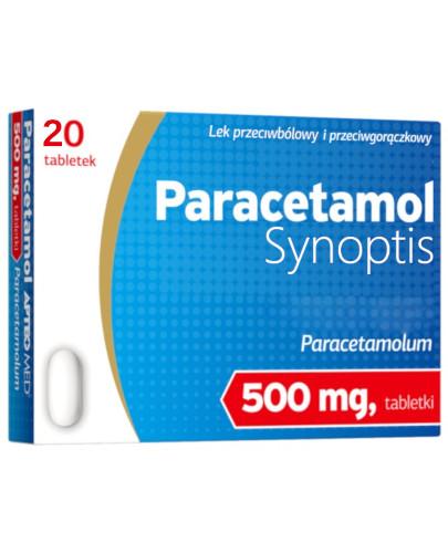 Paracetamol Synoptis 500 Mg Tabletek Cena Opinie Wapteka Pl Paracetamol Synoptis 500 Mg Tabletek Cena Opinie Wapteka Pl