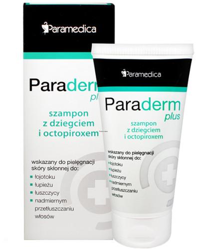 podgląd produktu Paraderm Plus szampon z dziegciem i octopiroxem 150 g