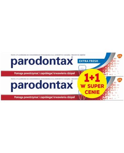 podgląd produktu Parodontax Extra Fresh pasta do zębów 2 x 75 ml [DWUPAK]