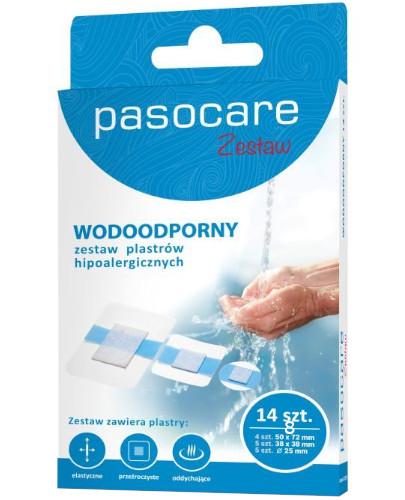 zdjęcie produktu Pasocare Wodoodporny zestaw plastrów hipoalergicznych 14 sztuk