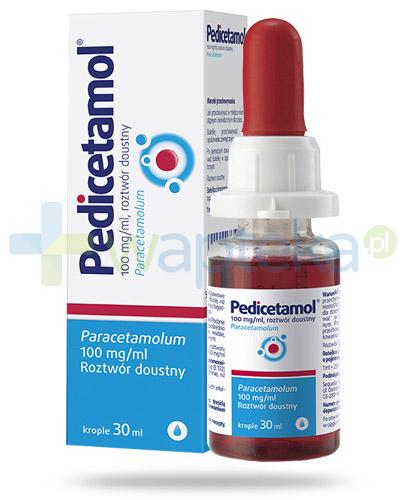 zdjęcie produktu Pedicetamol roztwór doustny dla dzieci 30 ml