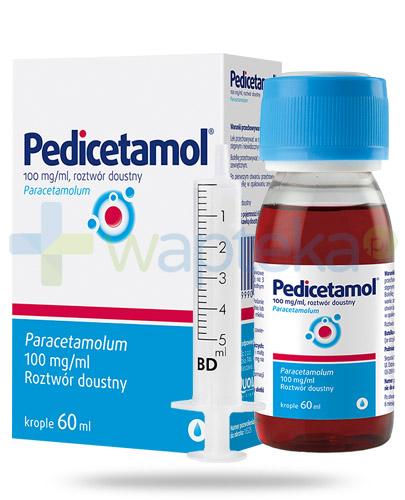 zdjęcie produktu Pedicetamol roztwór doustny dla dzieci 60 ml