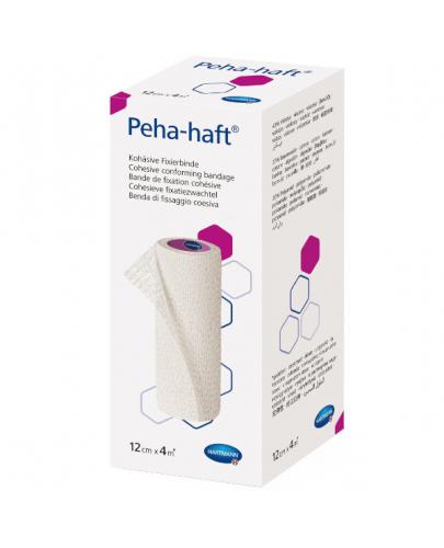 podgląd produktu Peha-Haft elastyczna opaska do podtrzymywania opatrunków 12cm x 4m 1 sztuka
