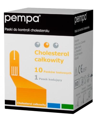 podgląd produktu Pempa BK-C2 paski do kontroli cholesterolu 10 sztuk