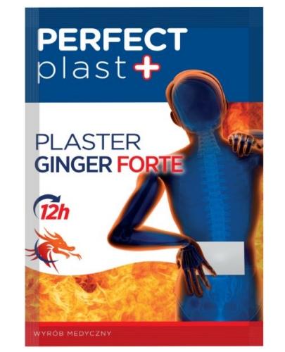 podgląd produktu Perfect Plast plaster ginger forte 12h 12cm x 18cm 1 sztuka