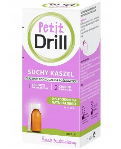 podgląd produktu PetitDrill Junior syrop na kaszel suchy 200 ml