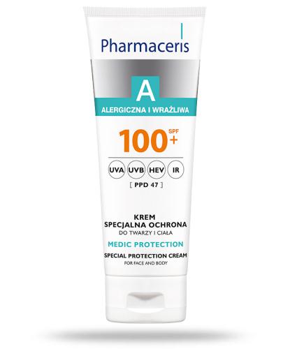 podgląd produktu Pharmaceris A Medic Protection krem specjalna ochrona do twarzy i ciała SPF 100+ 75 ml