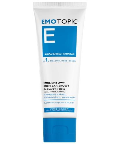 podgląd produktu Pharmaceris E Emotopic emolientowy krem barierowy do twarzy i ciała 75 ml emolient