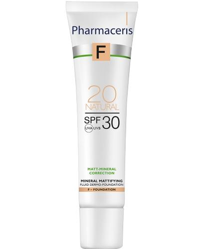 podgląd produktu Pharmaceris F mineralny dermo-fluid matujący 20 Natural SPF 30 30 ml