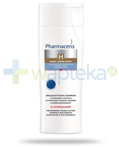 podgląd produktu Pharmaceris H Stimuclaris specjalistyczny szampon przeciwłupieżowy stymulujący wzrost włosów 250 ml
