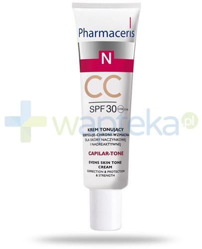 podgląd produktu Pharmaceris N Capilar-Tone krem tonujący CC SPF30 dla skóry naczynkowej i nadreaktywnej 40 ml