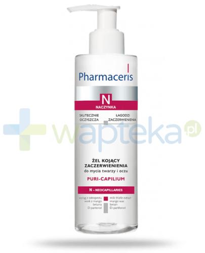Pharmaceris N Puri-Capilium żel kojący zaczerwienienia do mycia twarzy i oczu 190 ml