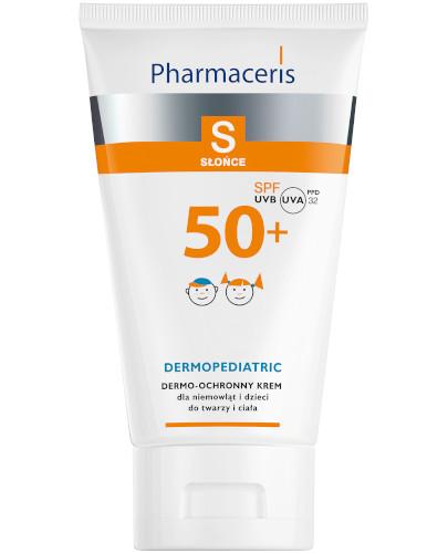 podgląd produktu Pharmaceris S Dermopediatric krem ochronny SPF50+ do twarzy i ciała dla niemowlat i dzieci 125 ml