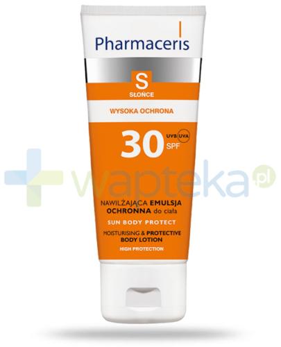 podgląd produktu Pharmaceris S Sun-Body Protect emulsja ochronna SPF30+ nawilżająca 200 ml