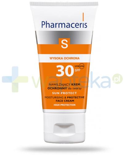podgląd produktu Pharmaceris S Sun-Protect krem SPF30+ nawilżająco ochronny do twarzy 50 ml