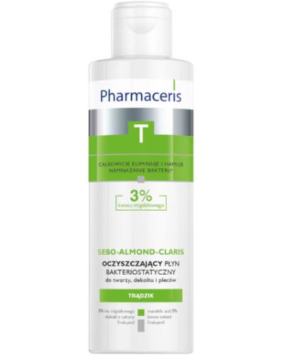 zdjęcie produktu Pharmaceris T Sebo-Almond-Claris 3% płyn oczyszczający bakteriostatyczny do twarzy dekoltu i pleców 190 ml