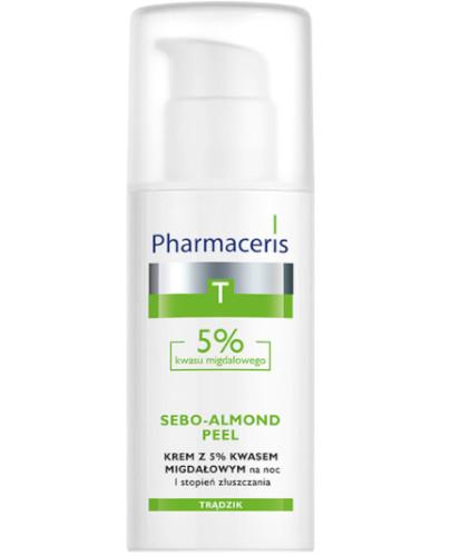 podgląd produktu Pharmaceris T Sebo-Almond Peel krem z 5% kwasem migdałowym na noc 1 stopień złuszczania 50 ml