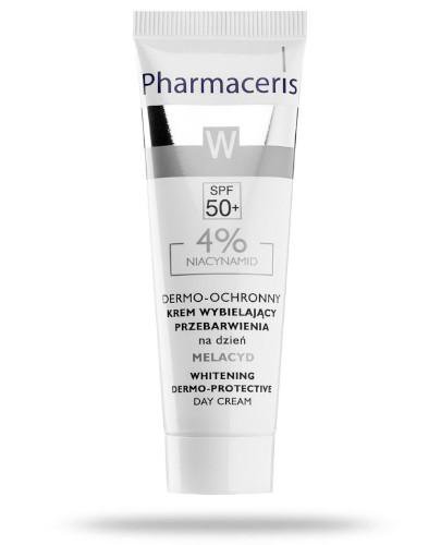 podgląd produktu Pharmaceris W Melacyd krem dermo ochronny SPF50+ wybielający przebarwienia na dzień 30 ml