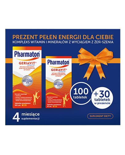 podgląd produktu Pharmaton Geriavit 130 tabletek (100+30) [ZESTAW]