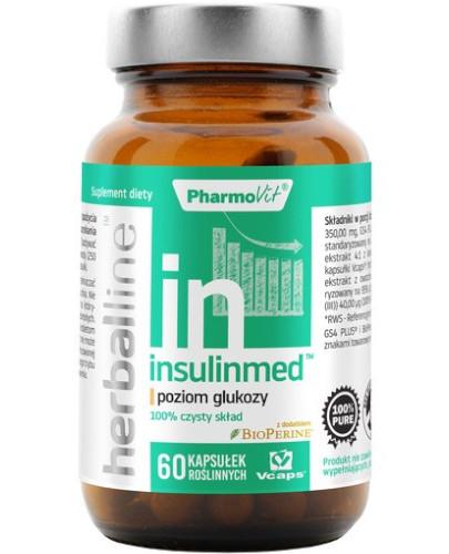 podgląd produktu PharmoVit Insulinmed poziom cukru 60 kapsułek