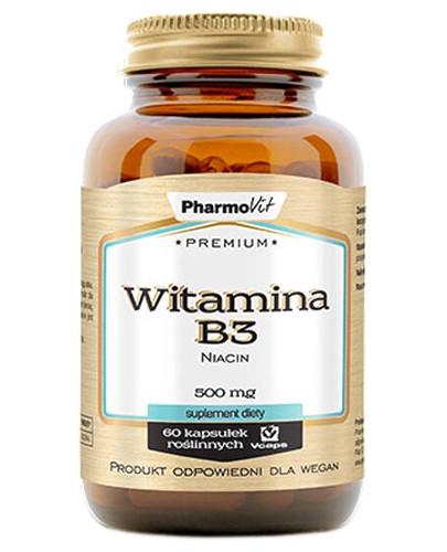 podgląd produktu Pharmovit Premium Witamina B3 500 mg 60 kapsułek