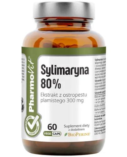 podgląd produktu PharmoVit Sylimaryna 80% 60 kapsułek