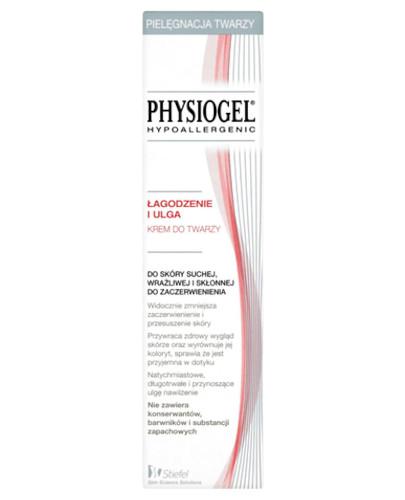podgląd produktu Physiogel Łagodzenie i ulga krem do twarzy o lekkiej konsystencji 40 ml