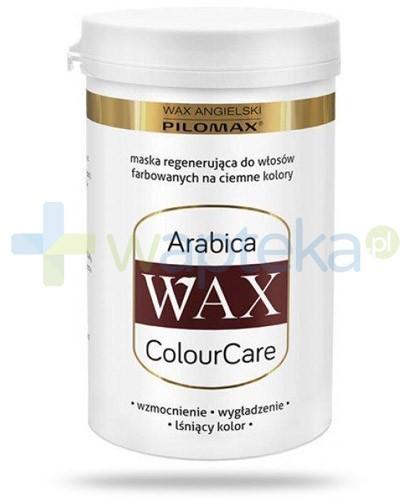 podgląd produktu Pilomax WAX ColourCare Arabica maska do włosów farbowanych ciemnych 240 ml