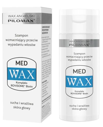 podgląd produktu Pilomax Wax Med szampon wzmacniający przeciw wypadaniu włosów 150 ml