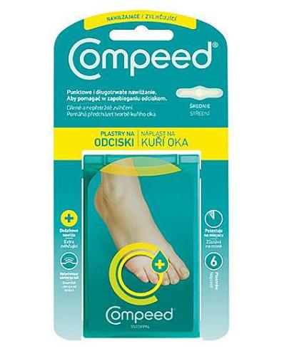 podgląd produktu Compeed plastry nawilżające na odciski średnie 6 sztuk
