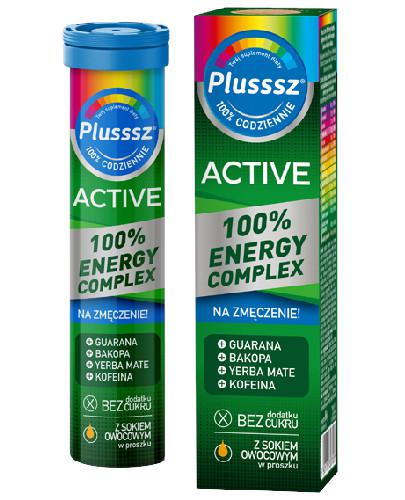 zdjęcie produktu Plusssz Active 100% Energy Complex 20 tabletek musujących