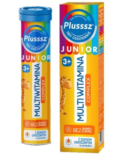 podgląd produktu Plusssz Junior Multiwitamina Complex 20 tabletek musujących