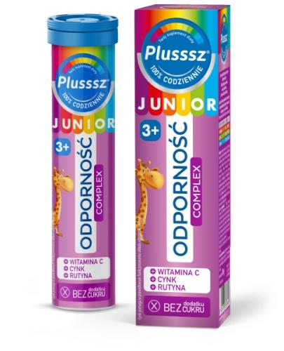 podgląd produktu Plusssz Junior Odporność Complex 20 tabletek musujących