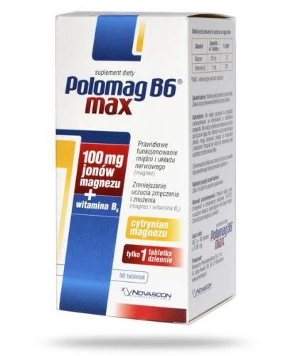 zdjęcie produktu Polomag B6 Max 90 tabletek