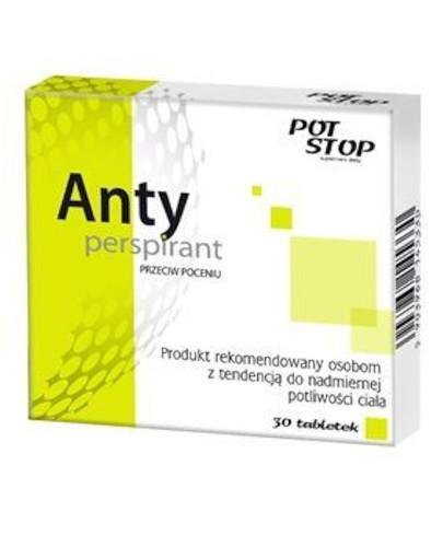 podgląd produktu Pot Stop Antyperspirant 30 tabletek