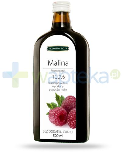 podgląd produktu Premium Rosa Malina sok 500 ml