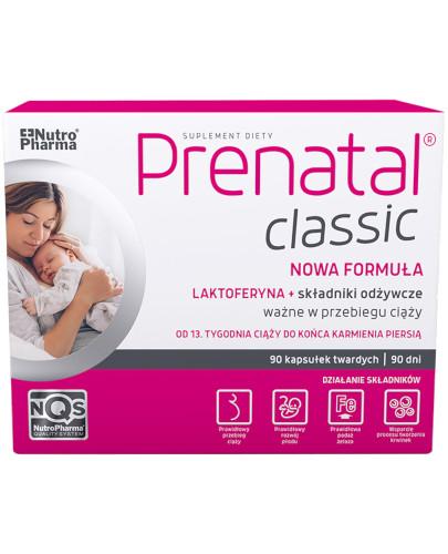 podgląd produktu Prenatal Classic 90 tabletek [Nowa formuła]